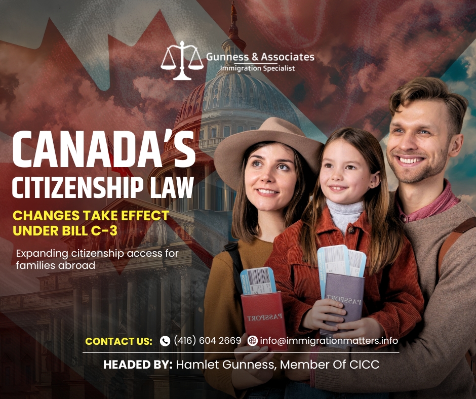 Canada’s Bill C-3 Takes Effect: A Landmark Update to Bill C-3 Canada Citizenship Rules for Families Abroad