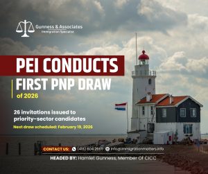 First PEI PNP draw of 2026