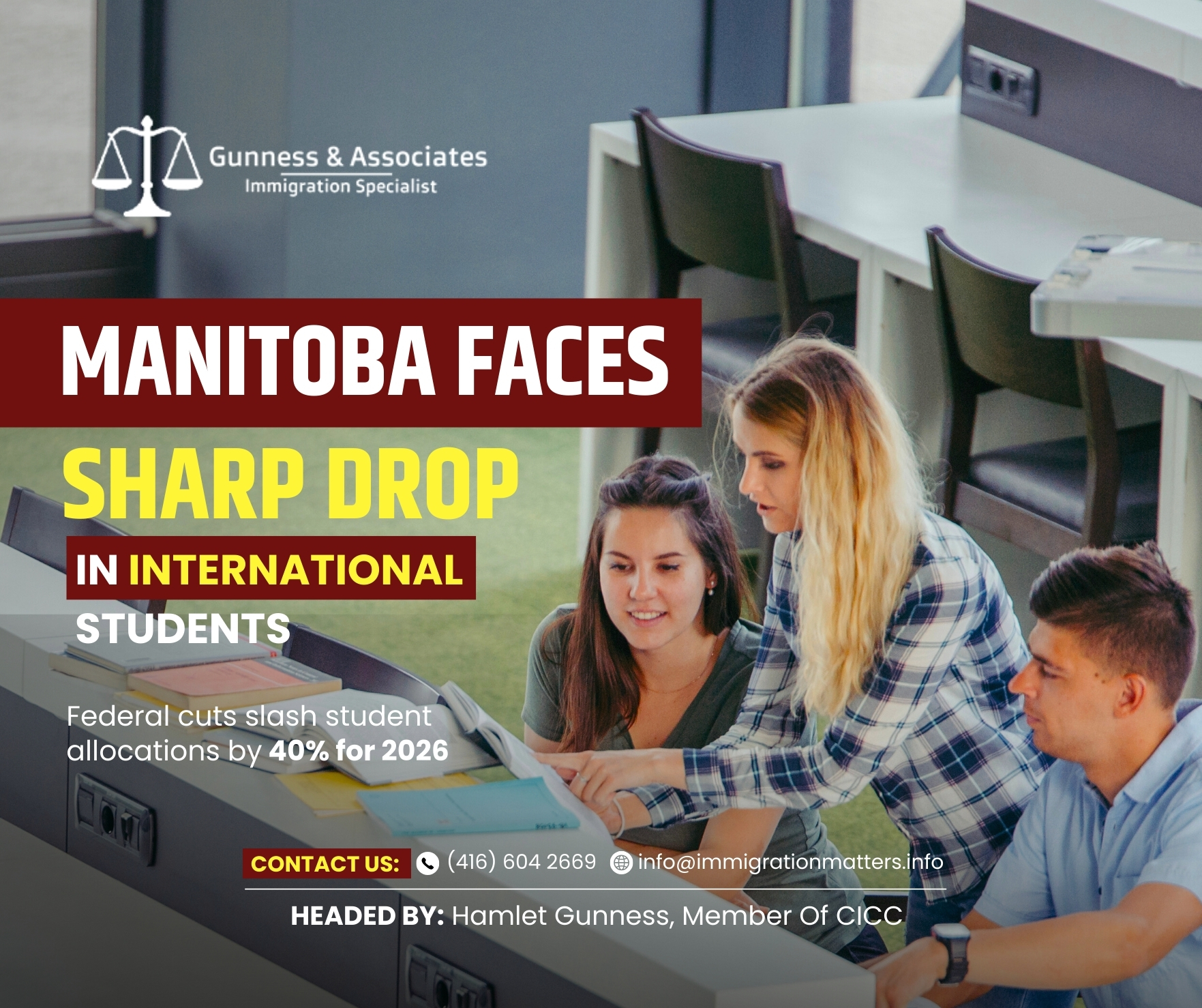 International students in Manitoba
