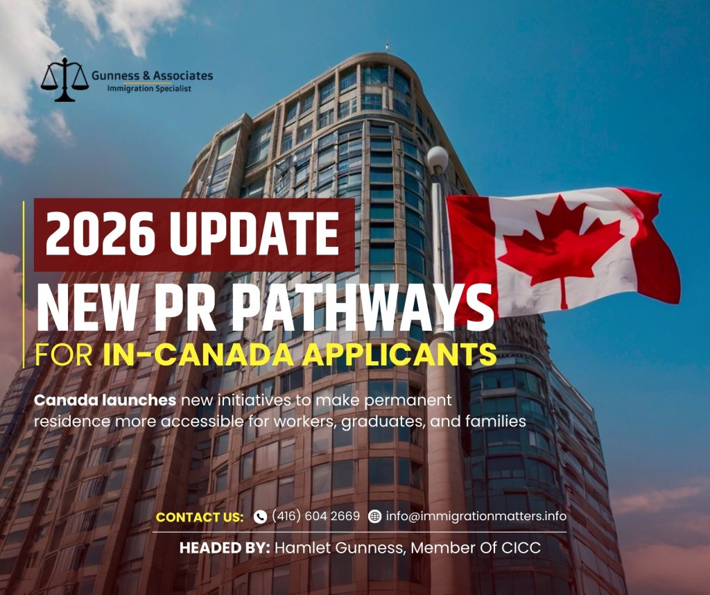 PR pathways for in-Canada applicants