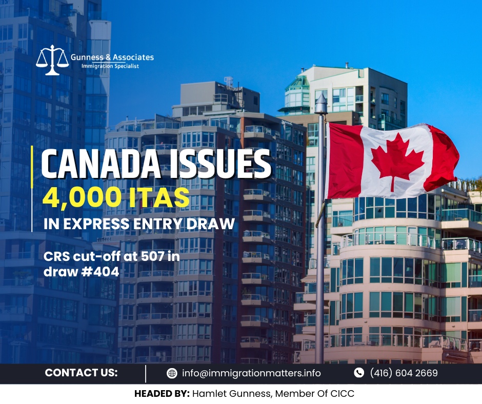 Latest Express Entry draw 2026