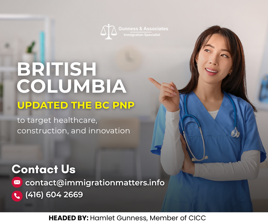 British Columbia jobs for immigrants