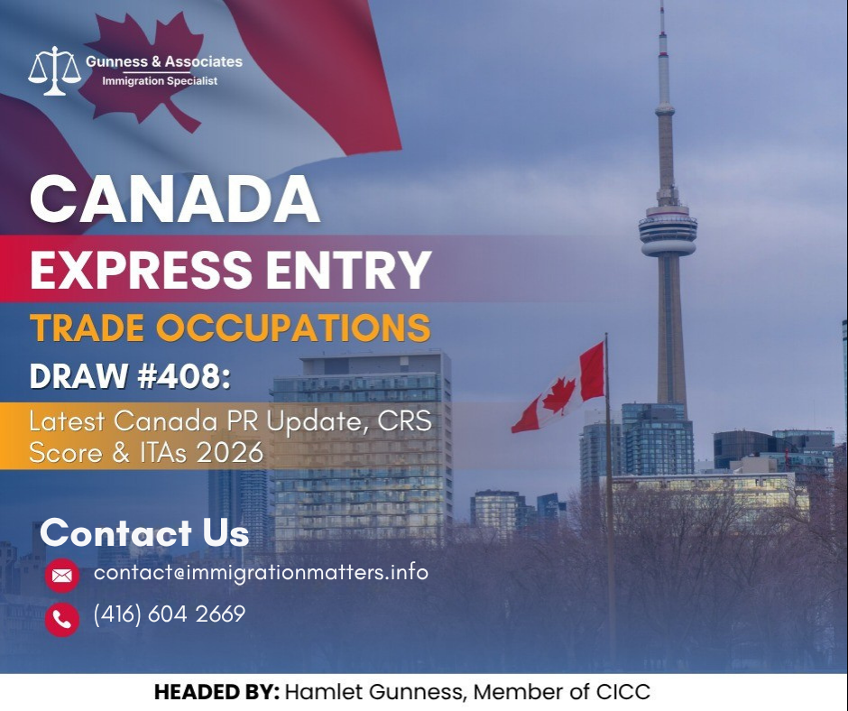 Express Entry Trade Occupations Draw