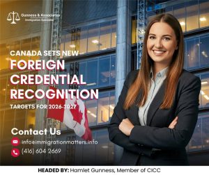 Foreign Credential Recognition Canada