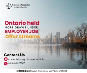 OINP Employer Job Offer Stream