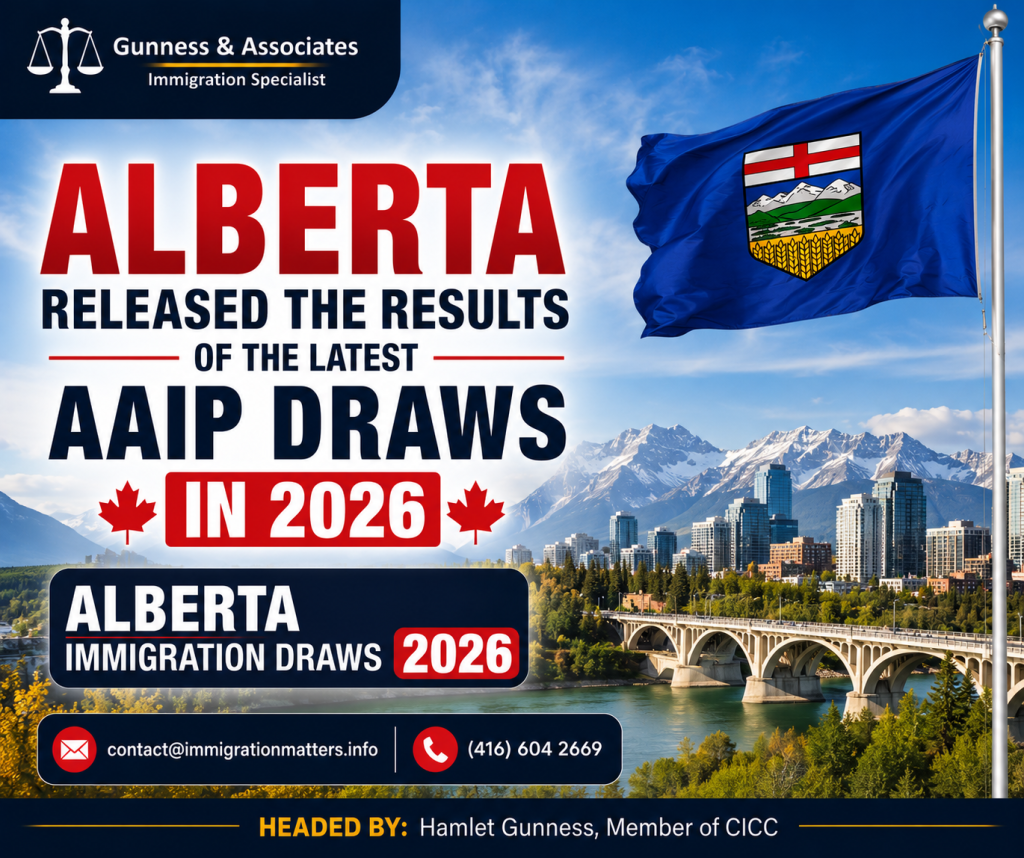 Alberta immigration draws 2026