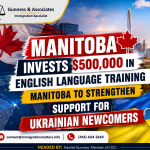 English language training Manitoba