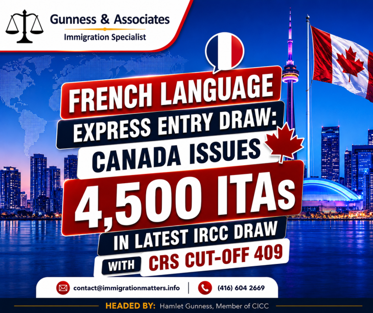 French language Express Entry draw