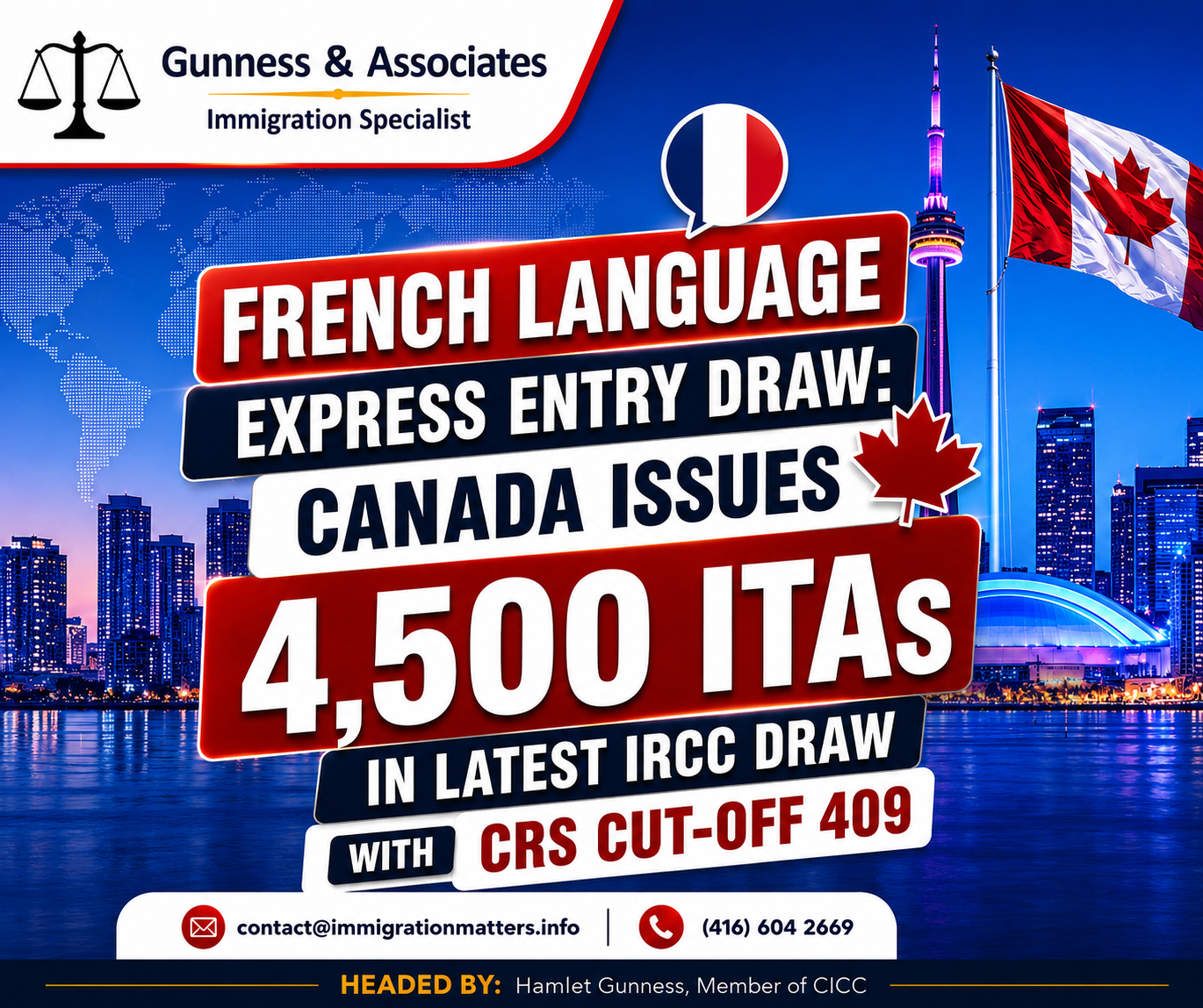 French language Express Entry draw