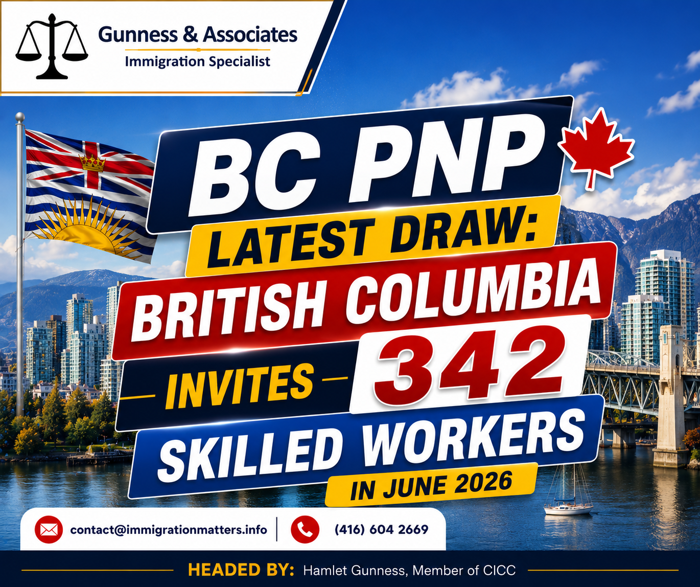 BC PNP Latest Draw