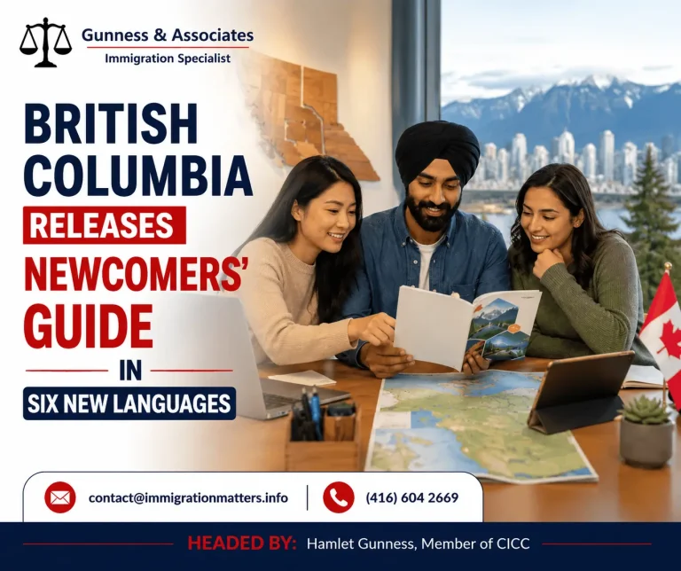 British Columbia settlement guide