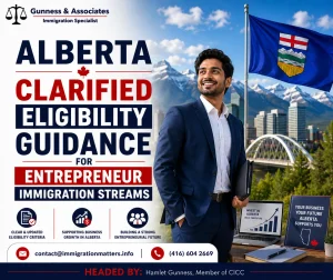 Alberta entrepreneur immigration