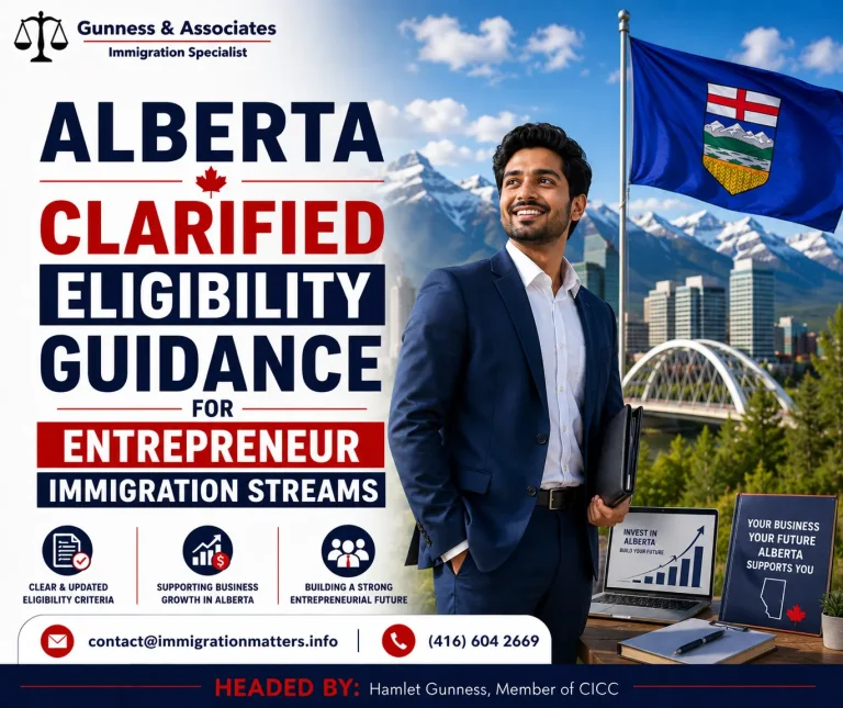 Alberta entrepreneur immigration