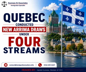 Quebec Arrima invitations