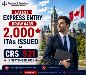 Latest Express Entry Draw