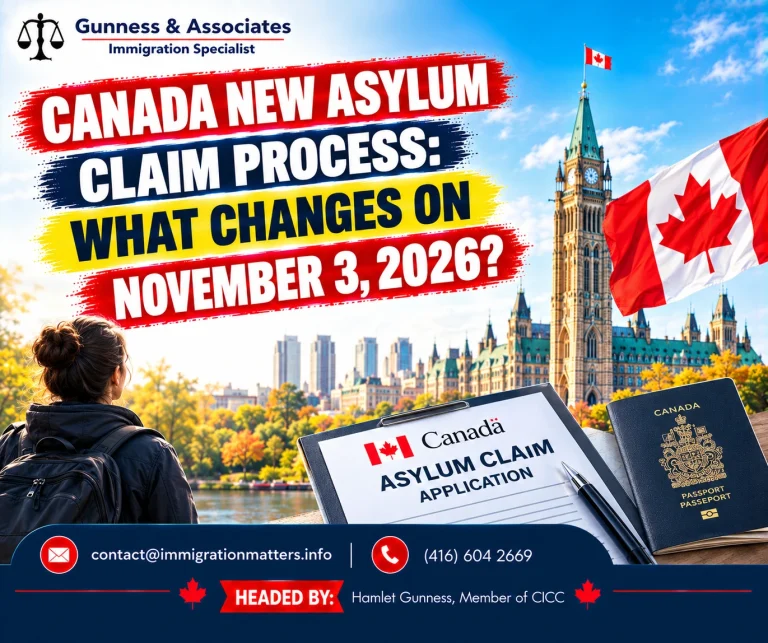 Canada new asylum claim process