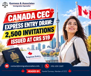 Canada CEC Express Entry draw