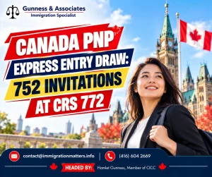 Canada PNP Express Entry draw