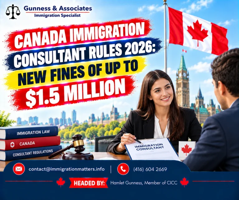 Canada immigration consultant rules 2026