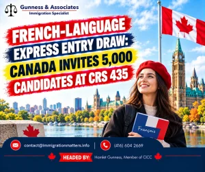 French-language Express Entry draw
