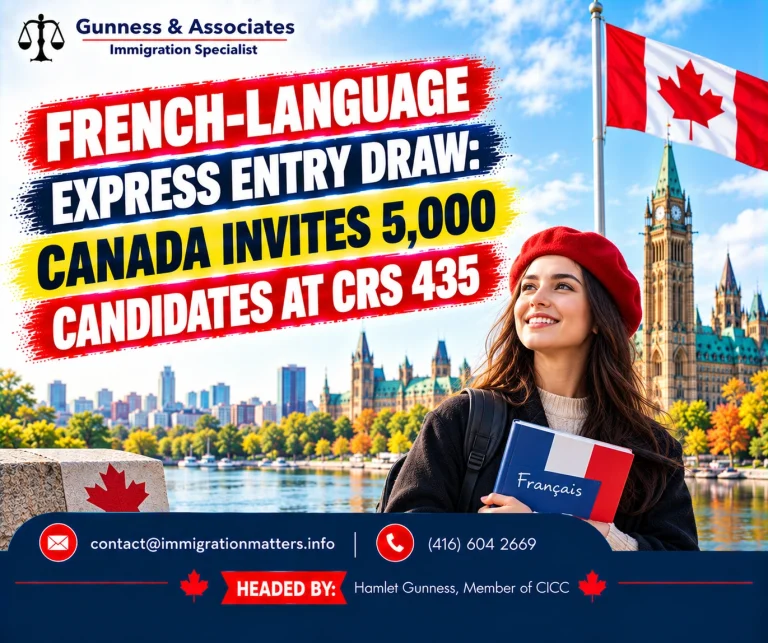 French-language Express Entry draw