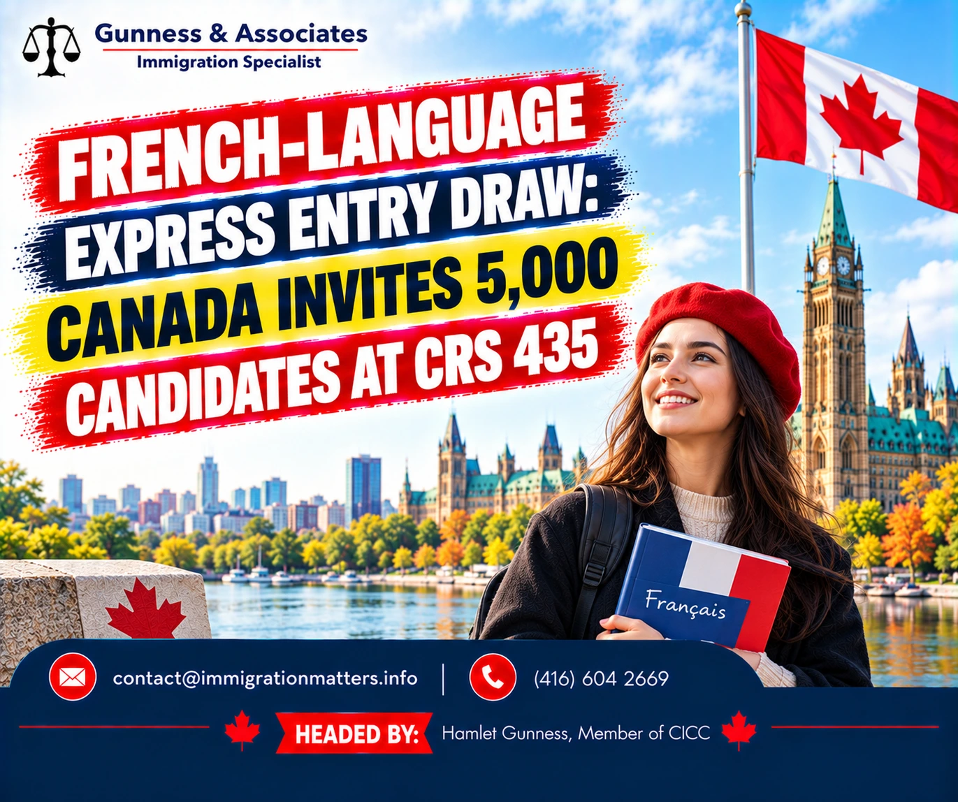 French-language Express Entry draw